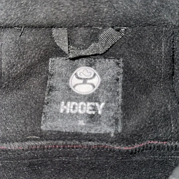 Hooey Men's‎ Black & Red All Around Soft Shell Jacket- XL